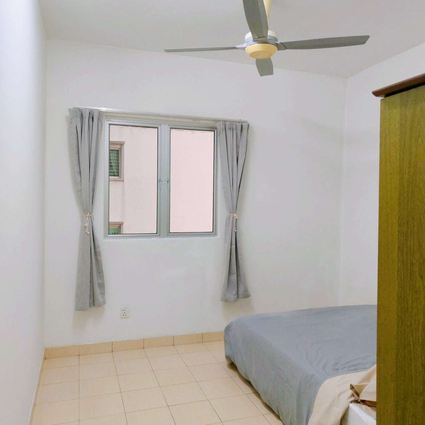 Window view of a bed room for a house for rent at Aman Heights, Seri Kembangan