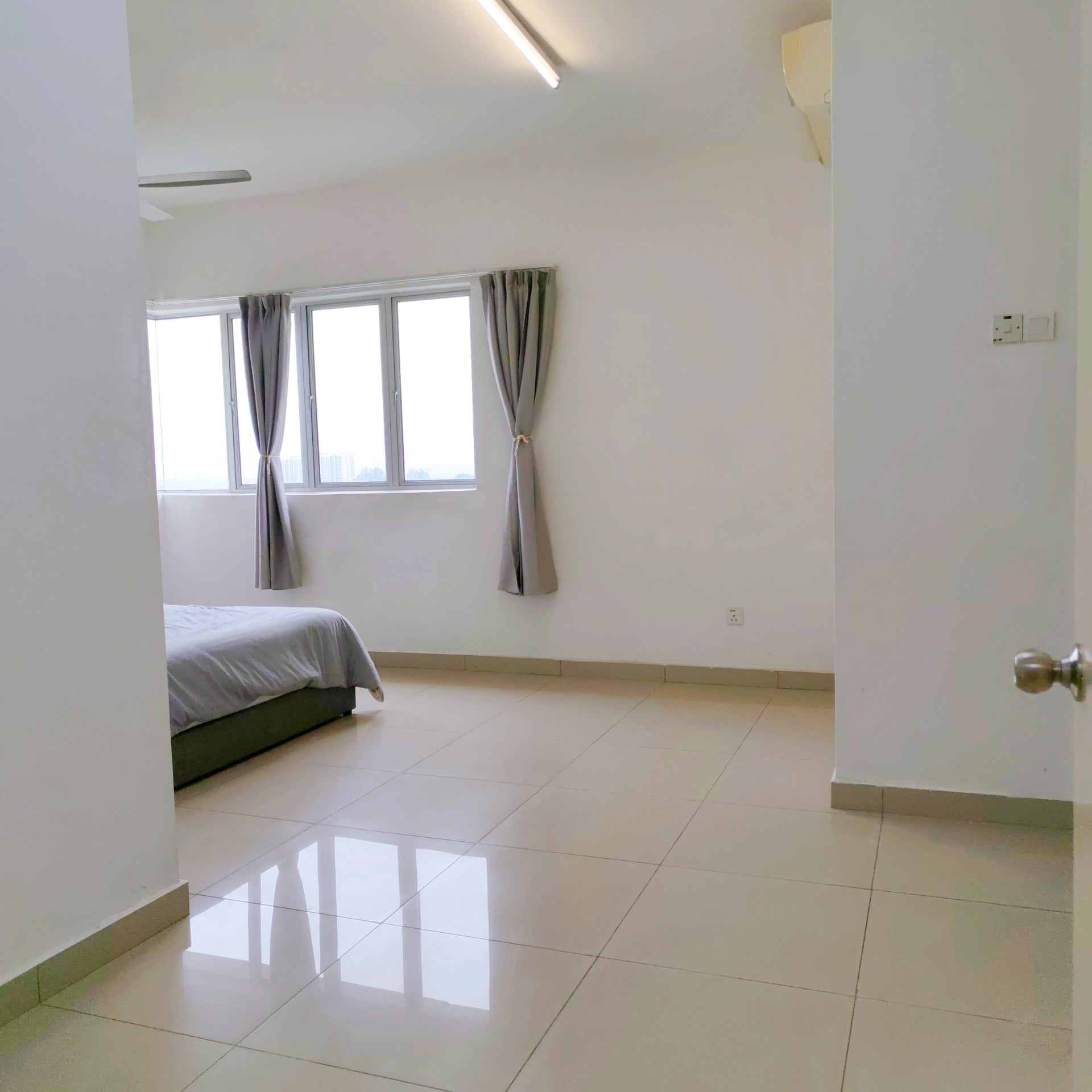 Large master room of a house for rent at Aman Heights